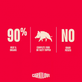 Супер премиум пауч в сос за котки Carnilove Wild Boar with Chamomile с месо от глиган и лайка 85 гр